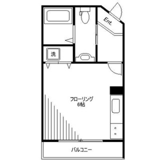 東京都北区滝野川６丁目 賃貸マンション 1R