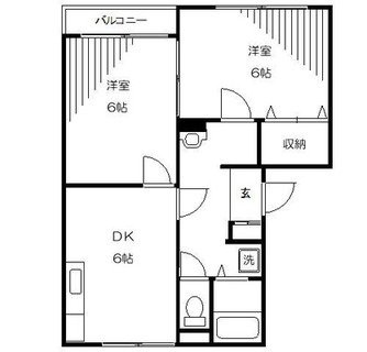 東京都北区滝野川１丁目 賃貸マンション 2DK