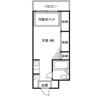 東京都板橋区板橋４丁目 賃貸マンション 1R