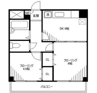 東京都北区王子３丁目 賃貸マンション 2DK