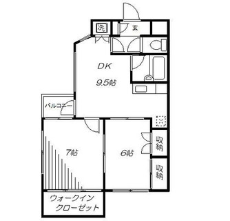 東京都板橋区双葉町 賃貸マンション 2DK