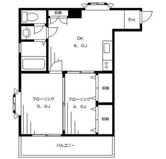 東京都北区十条仲原１丁目 賃貸マンション 2DK