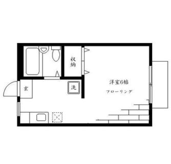 東京都北区滝野川４丁目 賃貸アパート 1R