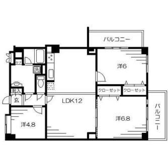 東京都板橋区本町 賃貸マンション 3LDK