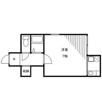 東京都板橋区仲宿 賃貸アパート 1K