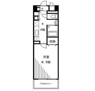 東京都板橋区板橋２丁目 賃貸マンション 1K