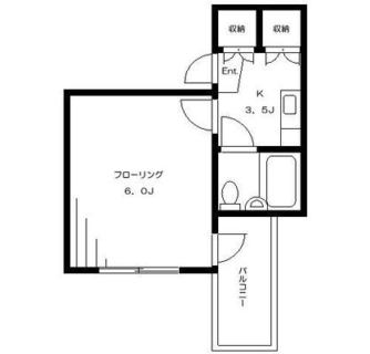 東京都北区中十条１丁目 賃貸マンション 1K