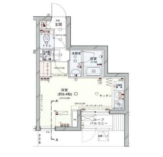 東京都北区東十条２丁目 賃貸マンション 1K