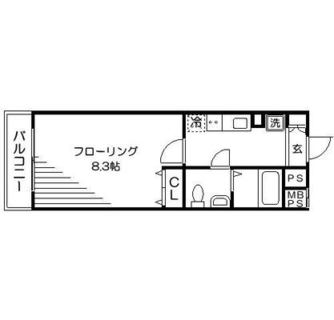 東京都北区滝野川３丁目 賃貸マンション 1K