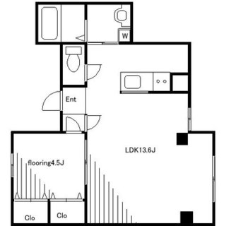 東京都北区中十条２丁目 賃貸マンション 1LDK