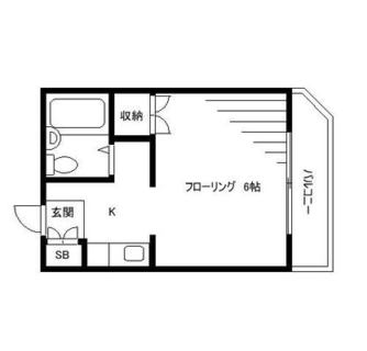 東京都板橋区大山金井町 賃貸マンション 1K