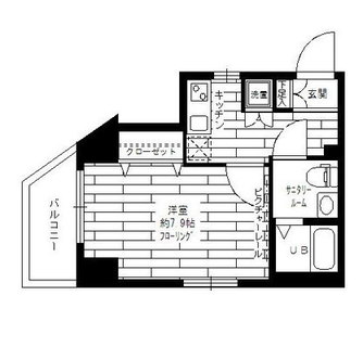 東京都北区滝野川１丁目 賃貸マンション 1K