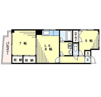 東京都北区滝野川７丁目 賃貸マンション 2DK