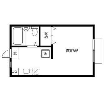 東京都北区滝野川４丁目 賃貸アパート 1R