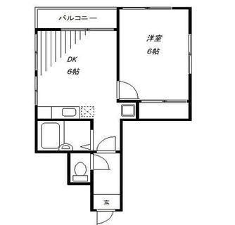 東京都北区滝野川６丁目 賃貸アパート 1DK