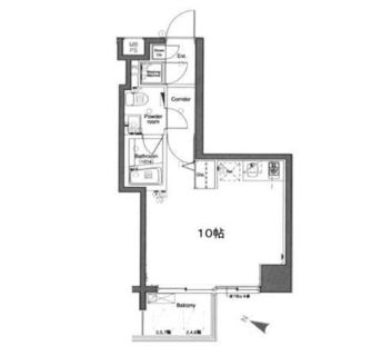 東京都北区東十条２丁目 賃貸マンション 1R