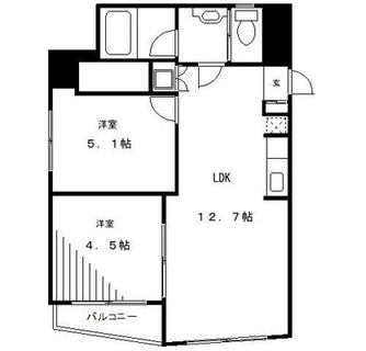 東京都北区上十条５丁目 賃貸マンション 2LDK