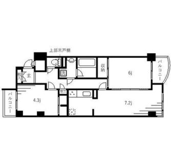 東京都板橋区板橋１丁目 賃貸マンション 2LDK