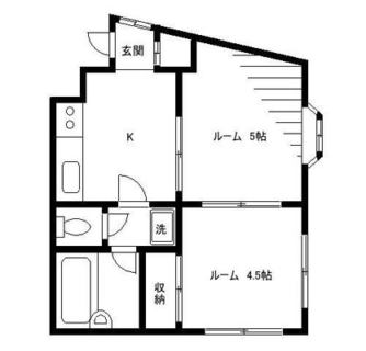 東京都北区西ヶ原４丁目 賃貸マンション 2K