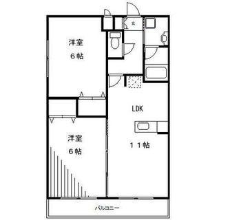 東京都北区滝野川５丁目 賃貸マンション 2LDK