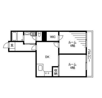 東京都北区滝野川３丁目 賃貸マンション 2DK