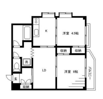 東京都板橋区熊野町 賃貸マンション 2LDK