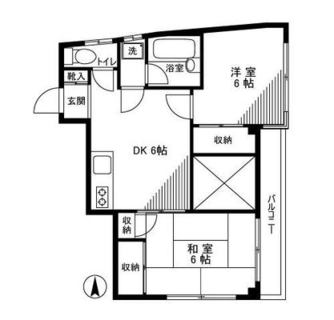 東京都板橋区仲宿 賃貸マンション 2DK