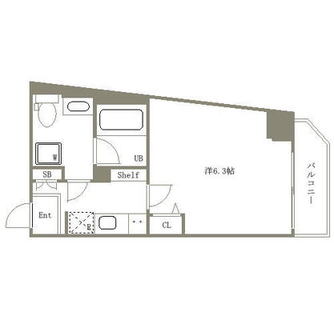 東京都北区滝野川５丁目 賃貸マンション 1K