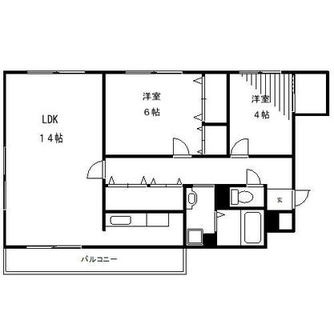 東京都北区中十条３丁目 賃貸マンション 2LDK