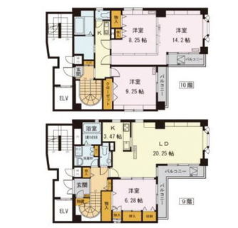 東京都板橋区板橋２丁目 賃貸マンション 4LDK以上