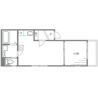 東京都北区滝野川６丁目 賃貸マンション 1LDK