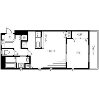 東京都北区滝野川５丁目 賃貸マンション 1LDK