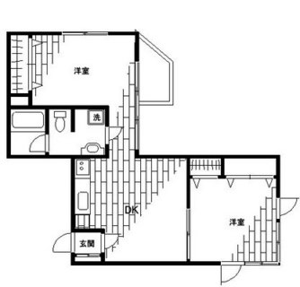 東京都豊島区池袋本町４丁目 賃貸マンション 2DK